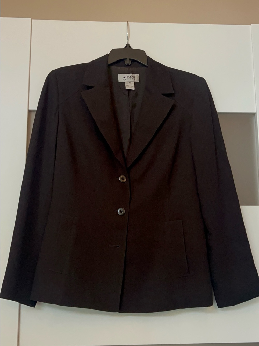 Alfani Black Women's Two-Button Tailored Blazer